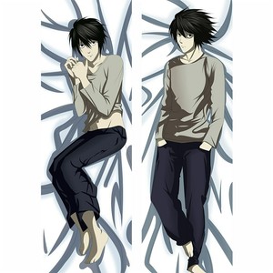 Anime Death Note Lawliet Yagami Light Dakimakura Hugging Body Pillow Case Cover Ebay