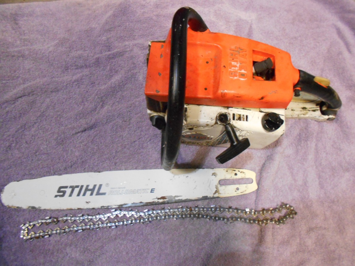 Vintage Stihl 031AV (NON Electronic Quickstop) Chainsaw, 031-AV