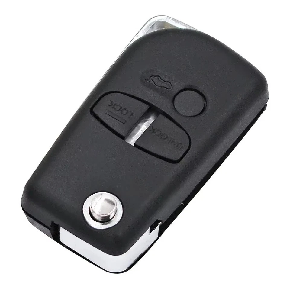 3 Buttons Modified Remote Car Key Shell Case For Mitsubishi MIT11 Right Blade - Imagem 3 de 4