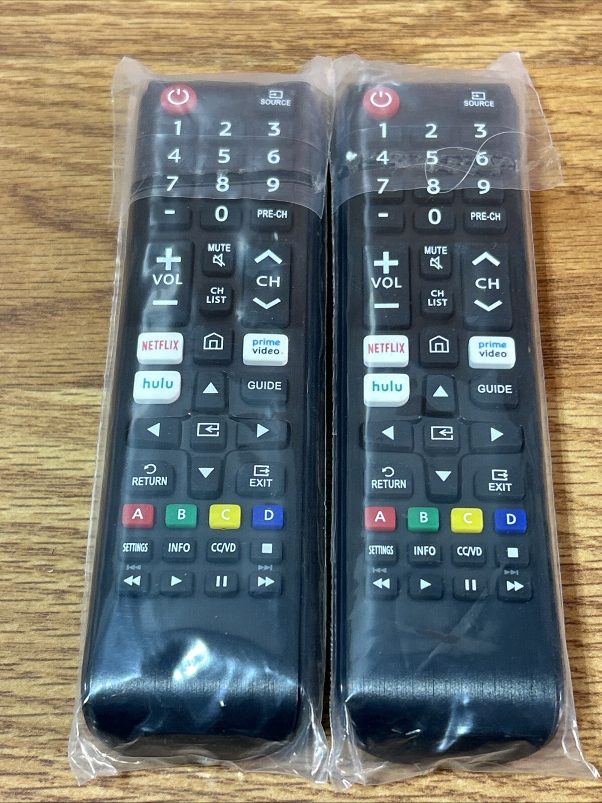 Lot Of  2 Universal Remote Control for ALL Samsung LCD,LED,HDTV Smart TVs TU690T
