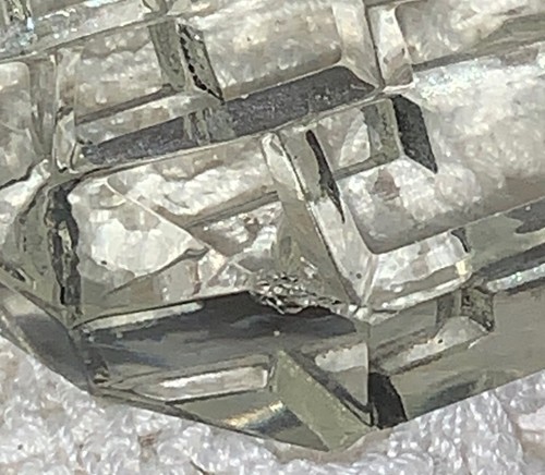 Gorgeous VINTAGE Handcut CRYSTAL PERFUME BOTTLE Made in West Germany Pre-1989 - Picture 7 of 7