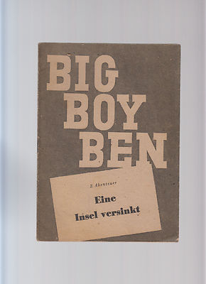 Big Boy Ben Nr. 2 in 1.Auflage Original 1947 sehr schöner Zustand