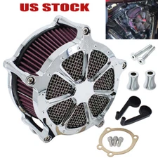 CNC Air Cleaner Intake Filter For Harley Road King Electra Glide Softail Dyna US