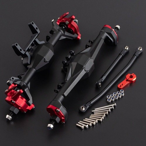 Front Rear Portal Axle For 1/10 RC Crawler axles SCX10 II RGT 86100 Redcat GEN8 - Picture 23 of 24