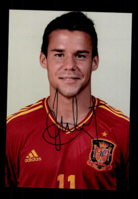 Juan Bernat Nationalmannschaft Spanien  Foto Original Signiert + A 216523