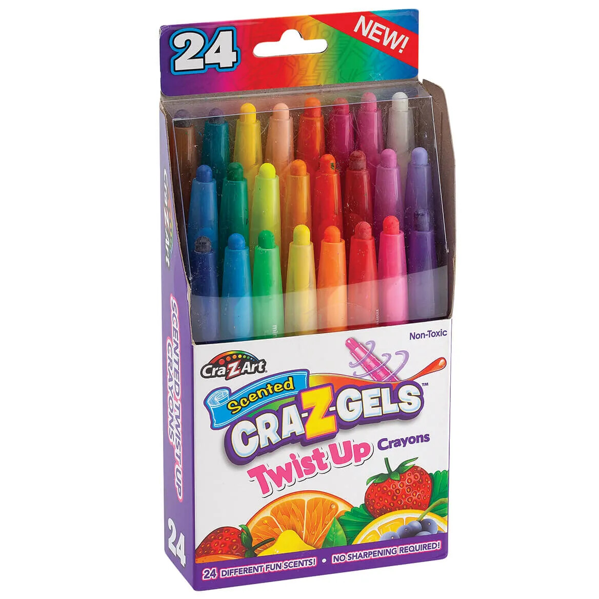 Cra-Z-Art Quality Scented Twist Crayons, Set of 24 | eBay
