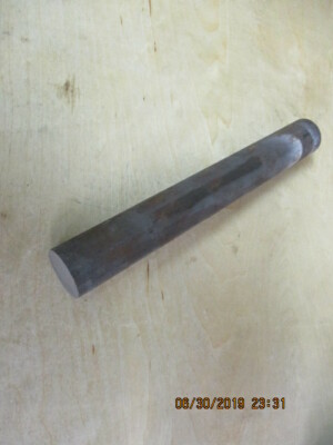1-1/2'' Diameter Class 40 Cast Iron Rod  12'' Long  6.3 lbs 