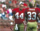 TOM RATHMAN San Francisco 49ers Signed 8 x 10 Photo NFL Football FREE SHIPPING