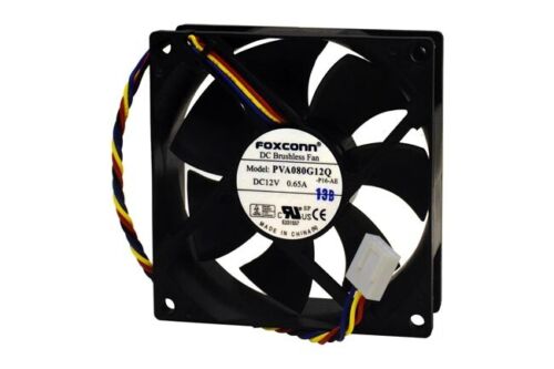 FOXCONN PVA080G12Q Fan 80*80*25mm 12V 0.65A - Picture 2 of 2