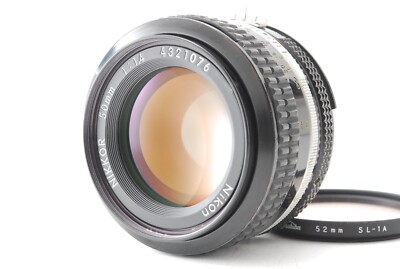 [ NEAR MINT ] Nikon Ai Nikkor 50mm f/1.4 MF Standard Prime Lens From JAPAN