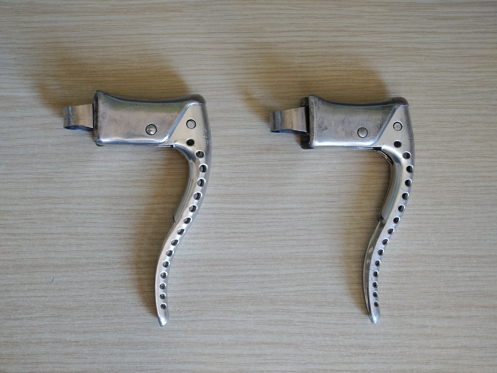 Mafac Course Drilled Brake Levers Drop Bar Non-Aero Brake Levers