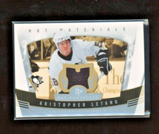 2006-07 Hot Prospects Hot Materials Jersey #HMKL Kristopher Letang   *19931