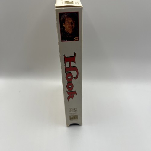 Hook VHS by Columbia Tristar Home Video Rated PG, Robin Williams, Peter Pan, VTG - Picture 6 of 14