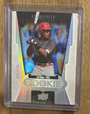 Bayron Lora - 2021 Upper Deck Equisite #R-BL  Rookie   /149                  F16