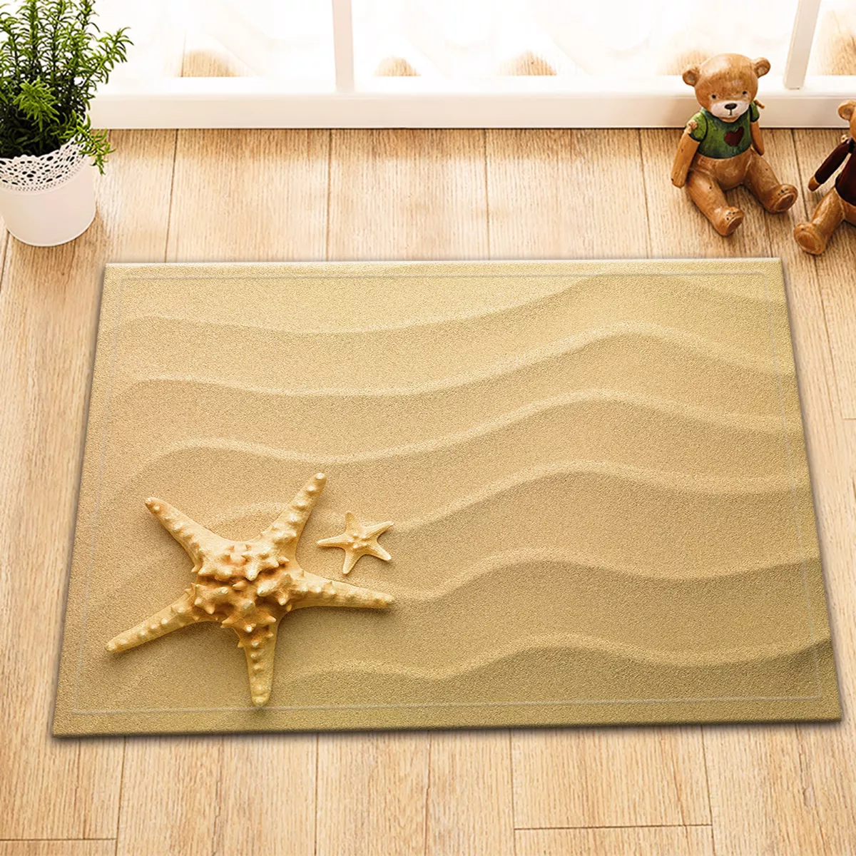 Beach sale sand rug
