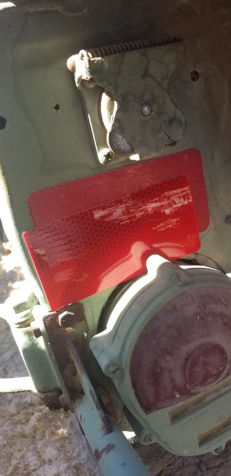 M151A2 - Honeycomb reflective stickers - 4 piece Kit