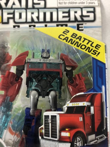 2011 Hasbro Transformers Prime Cyberverse Optimus Prime Autobot Commander 37995 - Picture 3 of 5