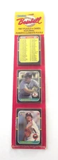 1987 Donruss Factory Sealed Puzzle & 75 Cards Display Pack Wade Boggs On Top