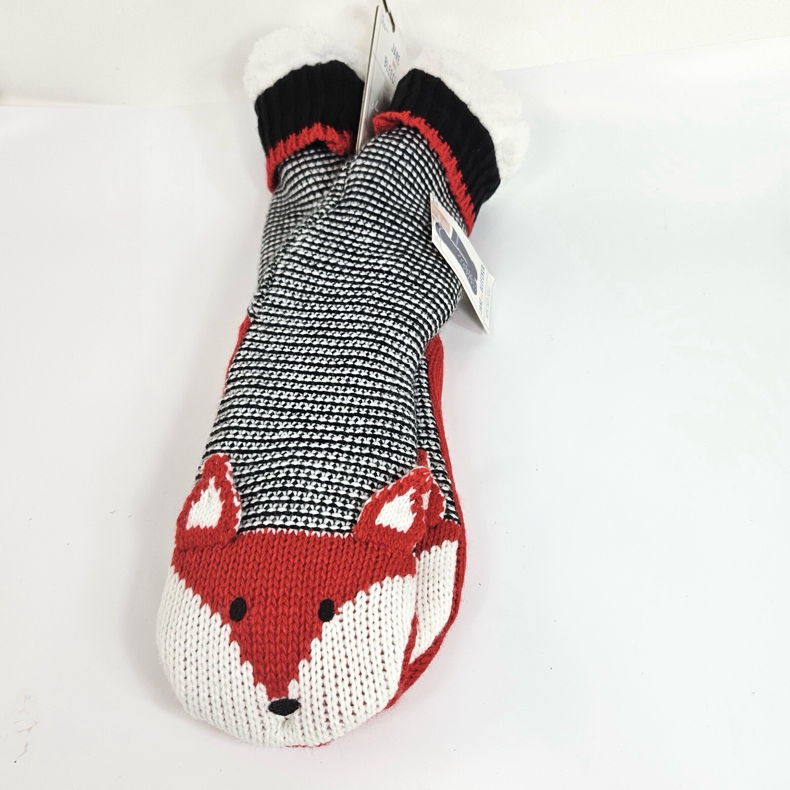 SAOLA Jane and Bleeker Calzino Scivolo Volpe Suola Non Pelle Peluche Caldo