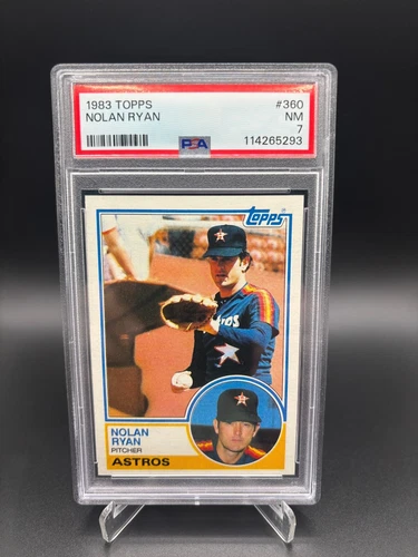 1983 Topps - Nolan Ryan #360 - PSA 7