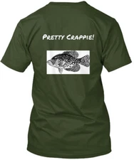 Fun Fishing T-Shirt Made in the USA Size S to 5XL