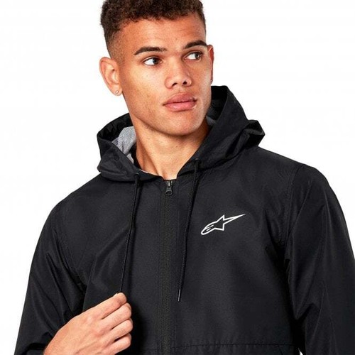 Alpinestars Men's Casual Jacket - Speeder Windbreaker - Black/Black - Picture 4 of 7
