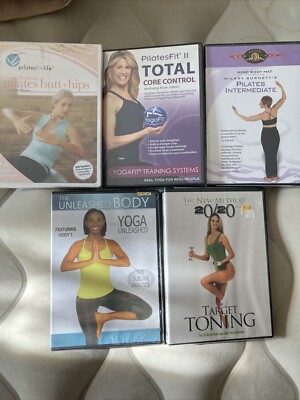 Pilates/Yoga/Workout DVD’s “BRAND NEW”