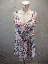 FOREVER 21 Size S Womens Multicolor Floral Waist Drawstring Short Wrap Dress 887