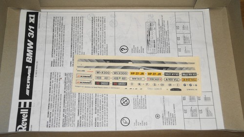 Revell KAMEI BMW 3/1 X1 1:24 sealed inside - Bild 7 von 11