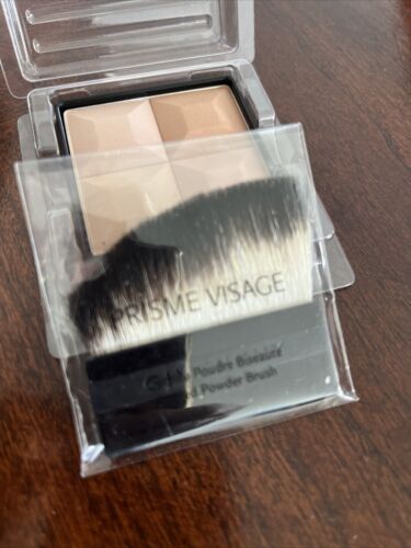 GIVENCHY Silky Face Powder LE PRISME VISAGE #84 BEIGE MOUSSELINE w/ Brush! - Picture 3 of 9