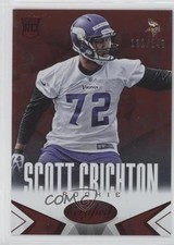 2014 Certified Hot Box Red Camo 131/149 Scott Crichton #158 1s7