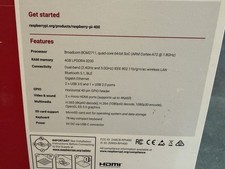 Raspberry Pi 400 Kit (microSD, Broadcom BCM27...