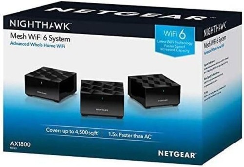 Renewed Nighthawk Whole Home WiFi 6 System, 3-Pack - Fast 1.8 Gbps Connectivity - Picture 5 of 6