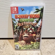 Donkey Kong Country Returns HD Nintendo Switch - Factory SEALED 1 Day Shipping 