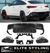 FÜR MERCEDES GLE C167 AMG GLE63 STYLE HECKDIFFUSOR MIT SPITZEN GLANZ SCHWARZ 2019+ FÜR MERCEDES GLE C167 AMG GLE63 STYLE HECKDIFFUSOR MIT SPITZEN GLANZ SCHWARZ 2019+