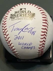 New ListingTony Cruz Signed 2011 World Series Baseball w/ 2011 WS Champs