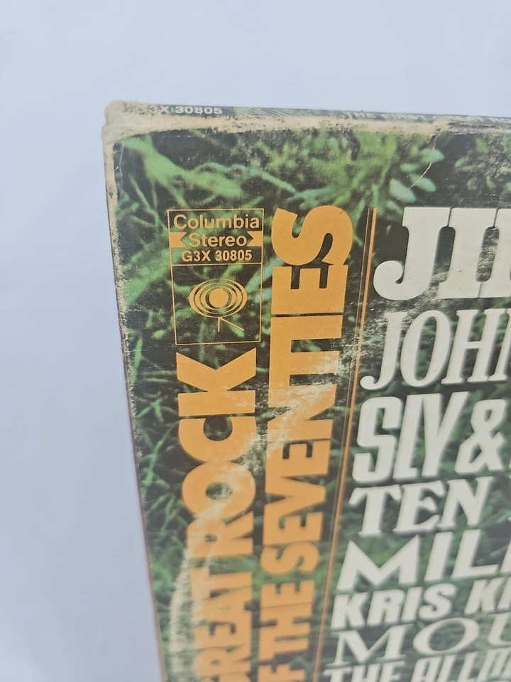 The First Great Rock Festivals Of The Seventies LP G3X 30805 Terre Haute Press! Foto 3 de 4