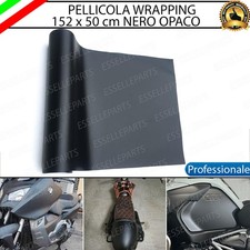 PELLICOLA WRAPPING NERO OPACO PER BMW R 1200 GS 152 X 50cm TERMOFORMABILE