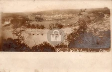 Cotter AR Arkansas White River Line Birdseye View 1908 RPPC Photo Postcard COPY