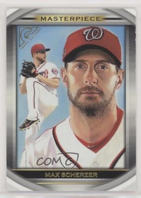 2019 Topps Gallery Masterpiece Max Scherzer #MP-30 8yu