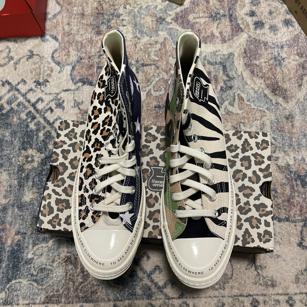 Converse x Brain Dead Chuck 70 High Top Sneakers 9.5 - A12219C