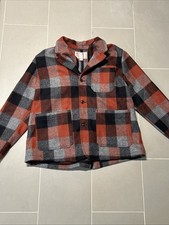 Filson Men’s XXL Mackinaw Wool Blazer Made In USA - Charcoal / Black / Rust