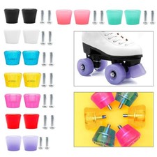2x PU Inline Skates Roller Brakes Block Brake Toe Stoppers for Skate
