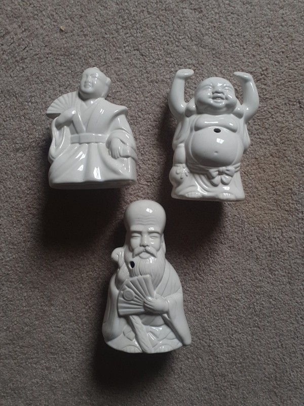 Lot Of 3 Benihana Vintage Tiki/cocktail Mugs