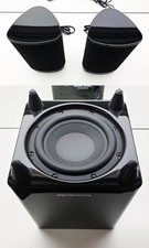 Harman Kardon aktiver Subwoofer HKTS 210SUB/230 Downfire + 2x Boxen Lautsprecher