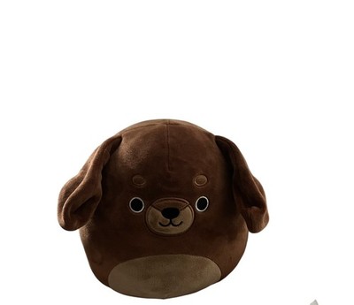 Squishmallow brauner Hund Plüsch - 7,5 Zoll / 19 cm - Kellytoy - superweicher Kawaii Teddy
