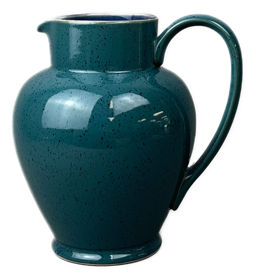 Jarra Denby Harlequin 60 OZ Clásica 8" Inglaterra Foto 2 de 4