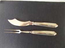 Couvert à fromages, couteau +