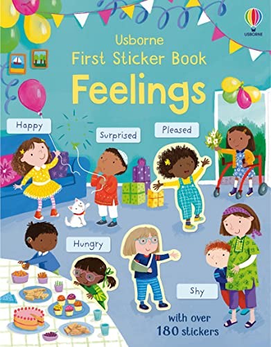 Holly Bathie - First Sticker Book Feelings - Paperback - G245Z-image
