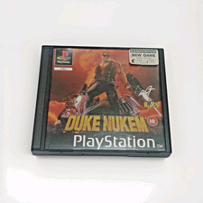SONY PLAYSTATION 1 18+ DUKE NUKEM GAME BOXED COMPLETE - PAL. - PS1 - CIB